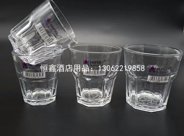 玻璃四角杯