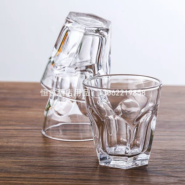 玻璃四角杯