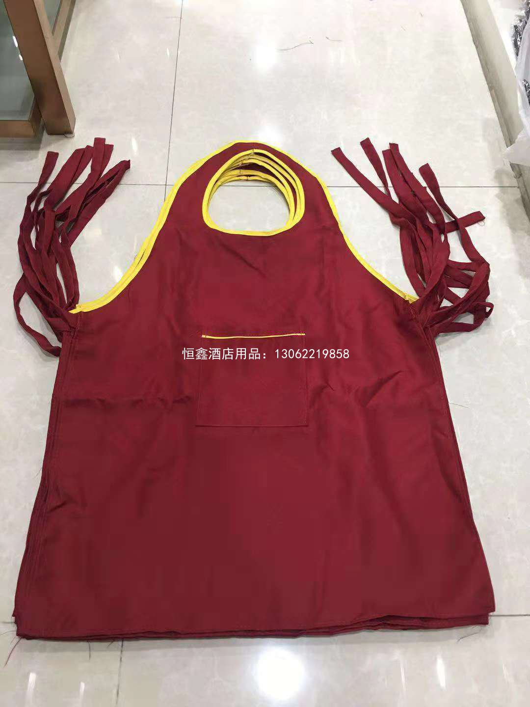 工作布围裙